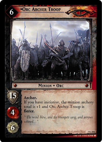 Orc Archer Troop (7U294) [The Return of the King]