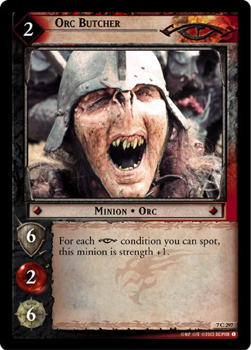 Orc Butcher (7C297) [The Return of the King]