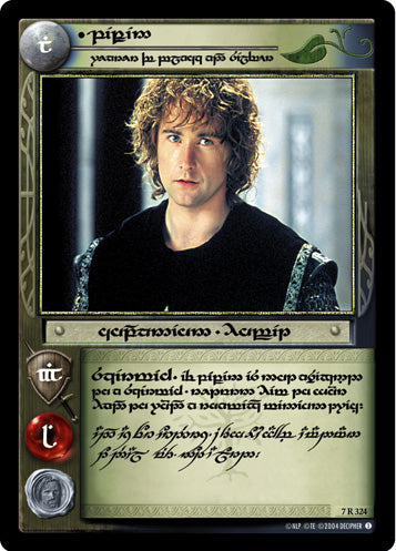 Pippin, Wearer of Black and Silver (T) (7R324T) [The Return of the King]