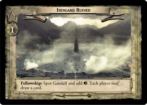 Isengard Ruined (7U331) [The Return of the King]