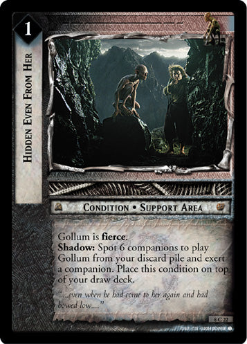 Hidden Even From Her (8C22) [Siege of Gondor