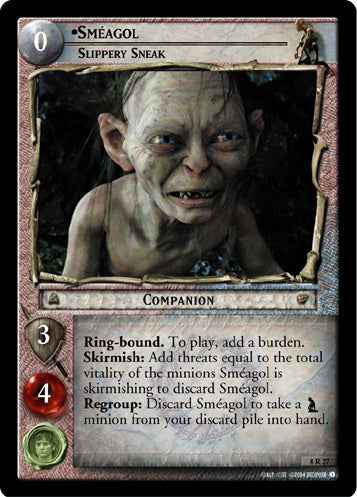 Smeagol, Slippery Sneak (8R27) [Siege of Gondor