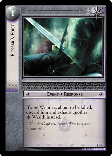 Elessar's Edict (8R33) [Siege of Gondor