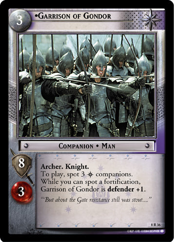 Garrison of Gondor (8R36) [Siege of Gondor