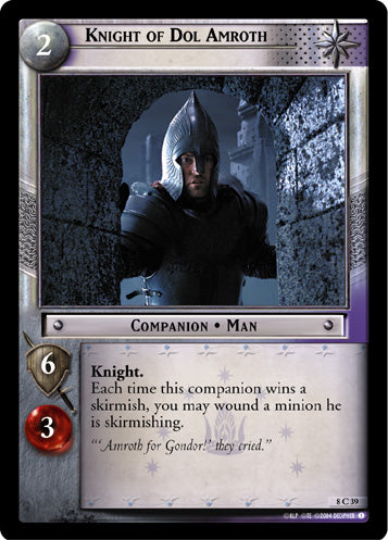 Knight of Dol Amroth (8C39) [Siege of Gondor