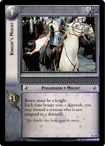 Knight's Mount (8C40) [Siege of Gondor