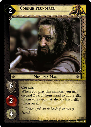 Corsair Plunderer (8C58) [Siege of Gondor