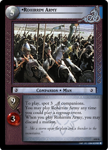 Rohirrim Army (8R91) [Siege of Gondor