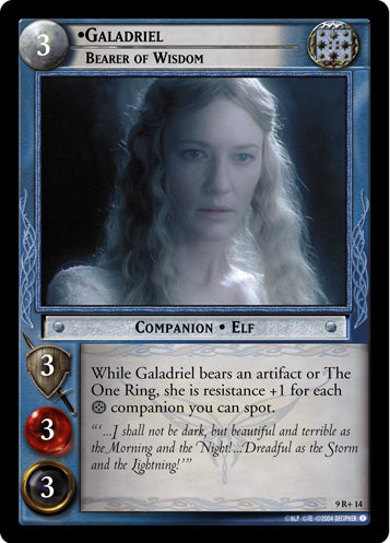 Galadriel, Bearer of Wisdom (9R+14) [Reflections]