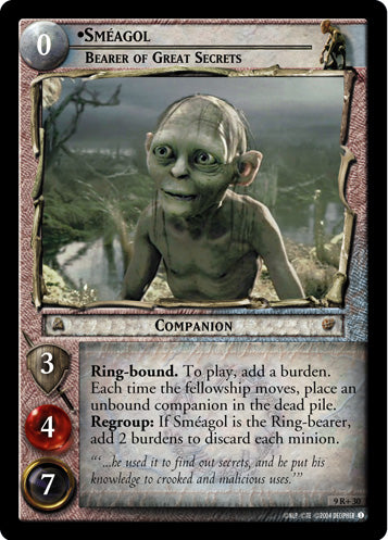 Smeagol, Bearer of Great Secrets (9R+30) [Reflections]