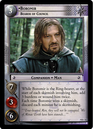 Boromir, Bearer of Council (9R+31) [Reflections]
