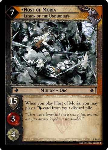 Host of Moria, Legion of the Underdeeps (9R+41) [Reflections]