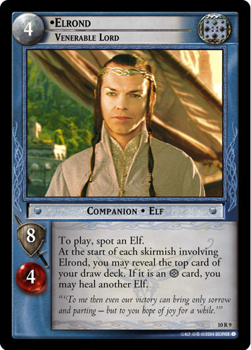 Elrond, Venerable Lord (10R9) [Mount Doom]