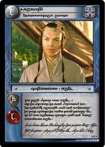 Elrond, Venerable Lord (T) (10R9T) [Mount Doom]