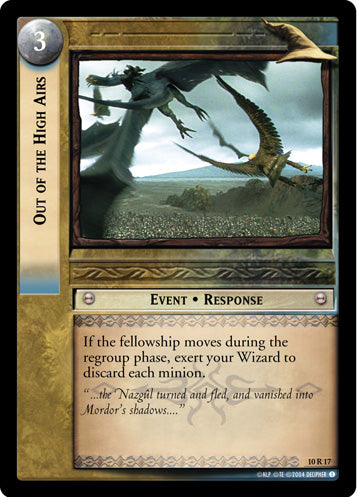 Out of the High Airs (10R17) [Mount Doom]