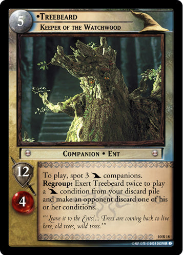 Treebeard, Keeper of the Watchwood (10R18) [Mount Doom]