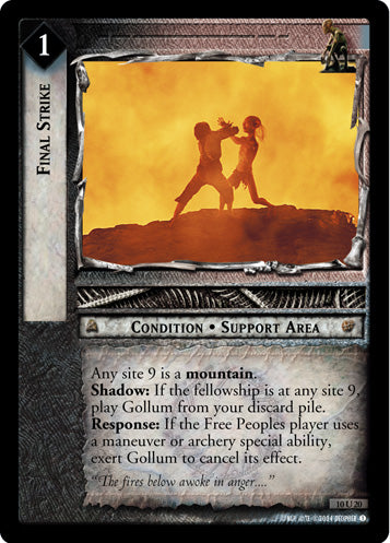 Final Strike (10U20) [Mount Doom]