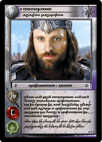 Aragorn, Elessar Telcontar (T) (10R25T) [Mount Doom]