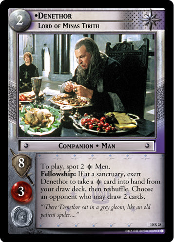 Denethor, Lord of Minas Tirith (10R28) [Mount Doom]