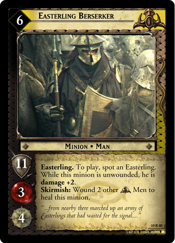 Easterling Berserker (10R40) [Mount Doom]