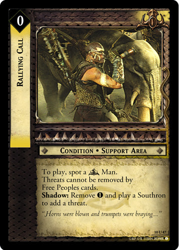 Rallying Call (10U47) [Mount Doom]