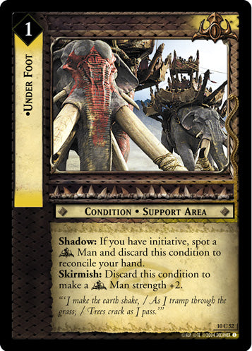 Under Foot (10C52) [Mount Doom]