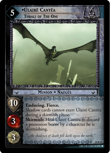 Ulaire Cantea, Thrall of the One (10R67) [Mount Doom]