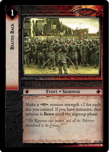 Beaten Back (10C80) [Mount Doom]