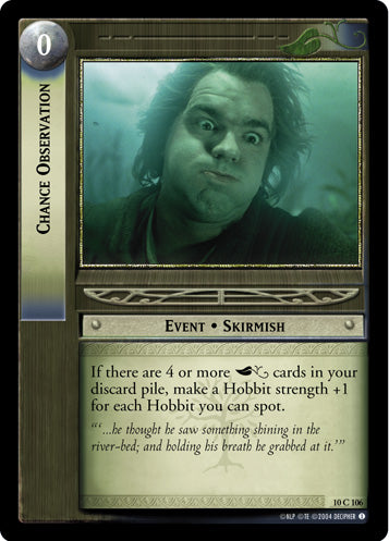 Chance Observation (10C106) [Mount Doom]