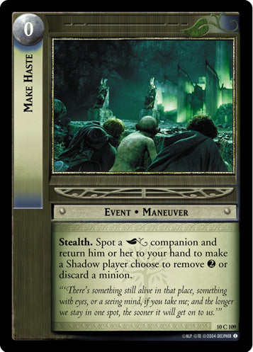 Make Haste (10C109) [Mount Doom]