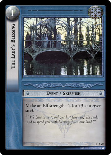 The Lady's Blessing (11S20) [Shadows]
