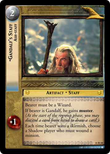 Gandalf's Staff, Ash-Staff (11R34) [Shadows]