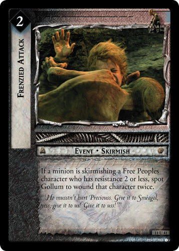 Frenzied Attack (11U41) [Shadows]