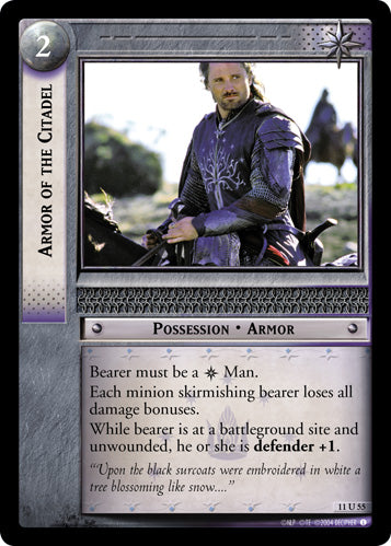 Armor of the Citadel (11U55) [Shadows]