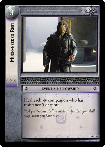 Much-needed Rest (11C63) [Shadows]