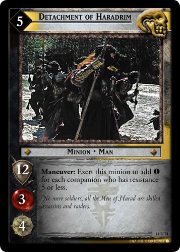 Detachment of Haradrim (11U74) [Shadows]