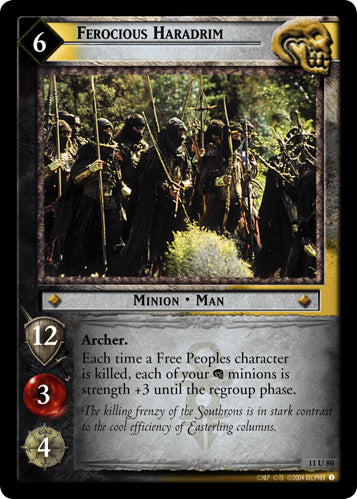 Ferocious Haradrim (11U80) [Shadows]