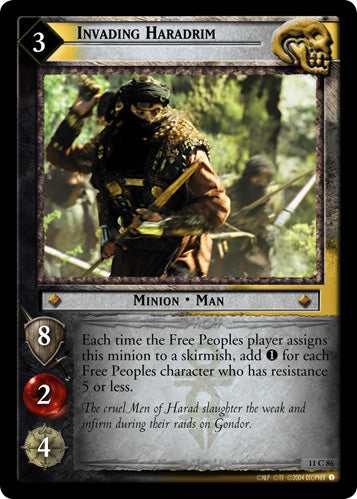 Invading Haradrim (11C86) [Shadows]