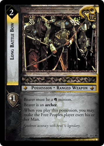 Long Battle Bow (11C89) [Shadows]