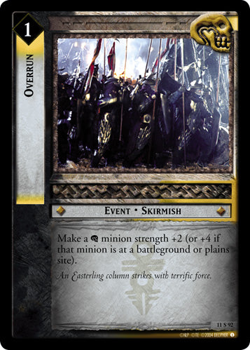 Overrun (11S92) [Shadows]