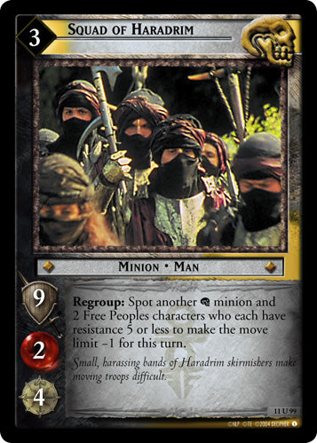 Squad of Haradrim (11U99) [Shadows]