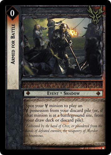 Armed for Battle (11U106) [Shadows]