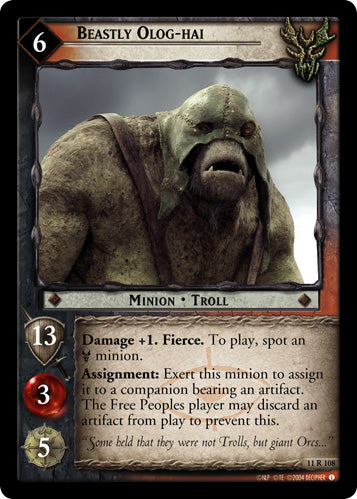 Beastly Olog-hai (11R108) [Shadows]