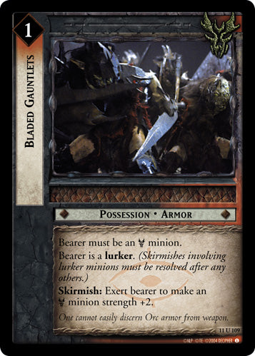 Bladed Gauntlets (11U109) [Shadows]