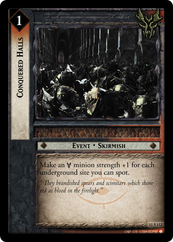 Conquered Halls (11S112) [Shadows]