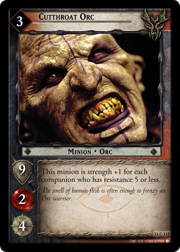 Cutthroat Orc (11C113) [Shadows]