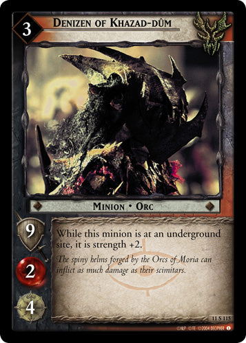 Denizen of Khazad-dum (11S115) [Shadows]