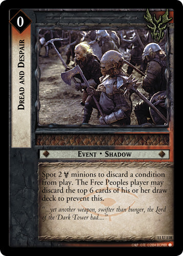 Dread and Despair (11U118) [Shadows]