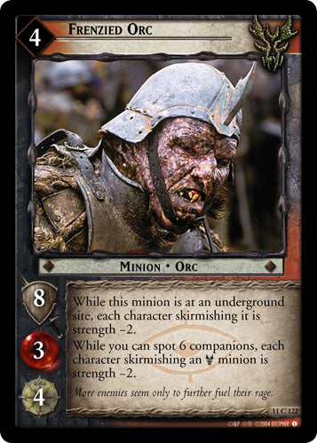 Frenzied Orc (11C122) [Shadows]