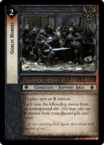 Goblin Hordes (11R123) [Shadows]